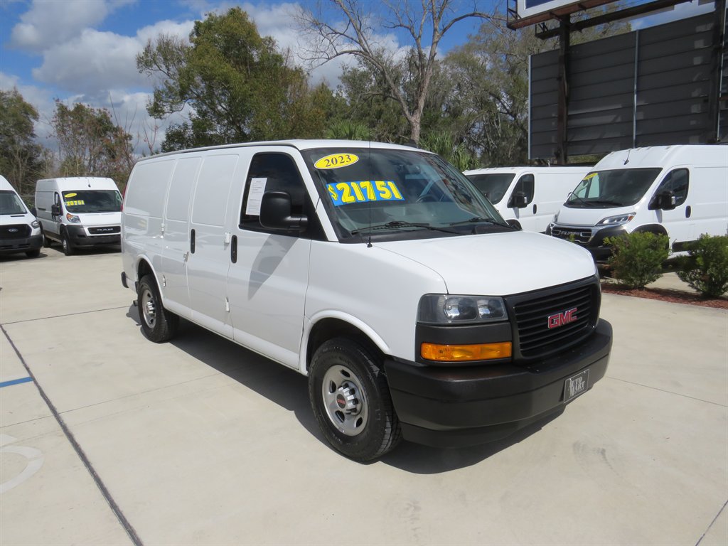 2023 GMC Savana Cargo Work Van